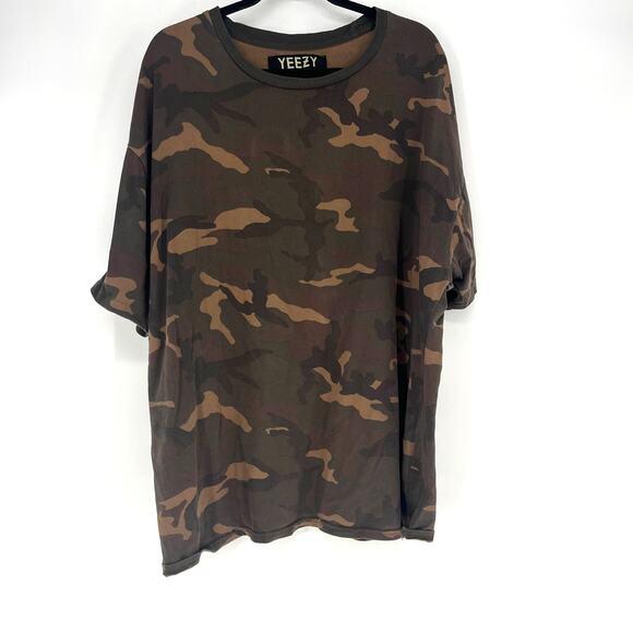 Yeezy Season 1 Heavyweight Camo Tee Men's Size XXL - Picture 1 of 6